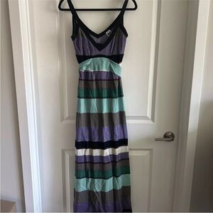 Missoni Striped Tie-waist Maxi Dress